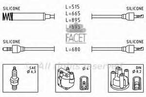 Высоковольтные провода 48554 Facet