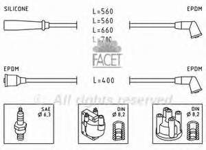 3370083030 Suzuki fios de alta voltagem, kit