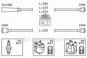 3371080010 Suzuki fios de alta voltagem, kit