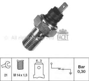 K04446616 Fiat/Alfa/Lancia sensor de pressão de óleo