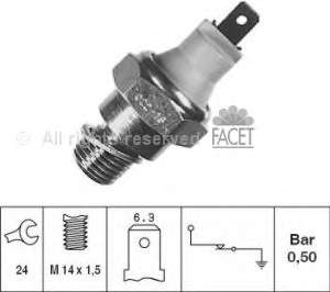 Sensor de pressão de óleo 5413615 Peugeot/Citroen