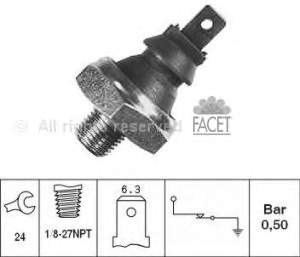 70047 Facet sensor de pressão de óleo