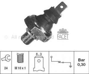 Sensor de pressão de óleo para Audi 80 (8C, B4)