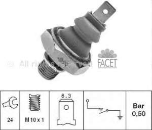 7.0138 Facet sensor de pressão de óleo