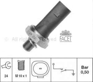 Sensor de pressão de óleo para Skoda Fabia (6Y2)