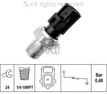 70156 Facet sensor de pressão de óleo