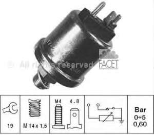 Датчик давления масла 70617 Facet