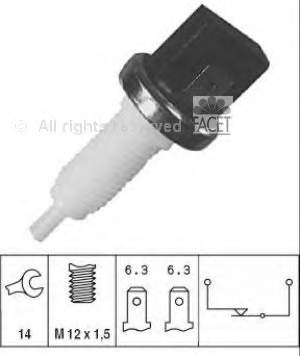 Sensor de ativação do sinal de parada 71001 Facet