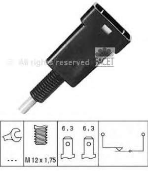 71003 Facet sensor de ativação do sinal de parada