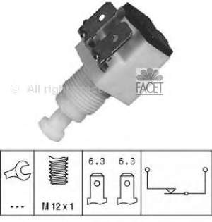 Sensor de ativação do sinal de parada 5422483 Peugeot/Citroen