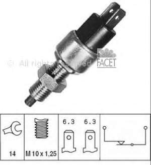 Sensor de ativação do sinal de parada 25320H8500 Nissan