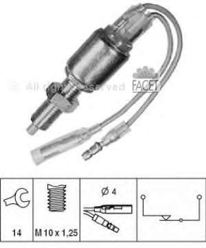 7.1026 Facet sensor de ativação do sinal de parada