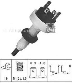 71049 Facet sensor de ativação do sinal de parada