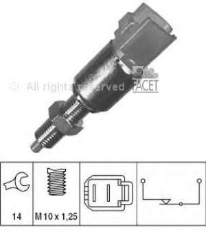 71062 Facet sensor de ativação do sinal de parada