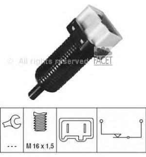 Sensor de ativação do sinal de parada 7700759990 Renault (RVI)