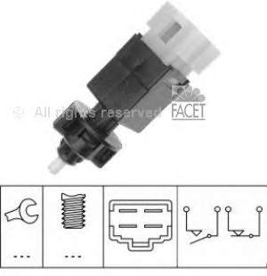 7.1160 Facet sensor de ativação do sinal de parada