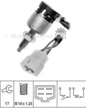 7.1166 Facet sensor de ativação do sinal de parada