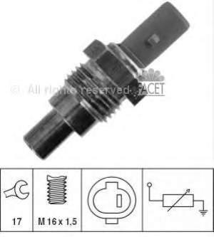 73161 Facet sensor de temperatura do fluido de esfriamento