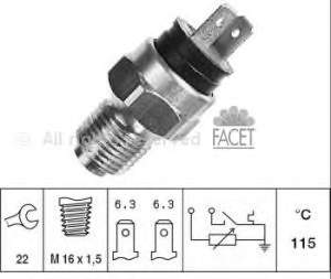 7.3500 Facet sensor de temperatura do fluido de esfriamento