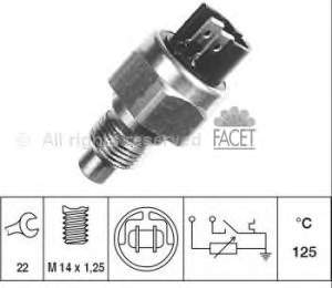 73510 Facet sensor de temperatura do fluido de esfriamento