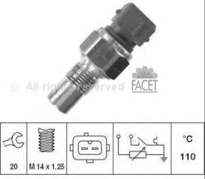 96018422 Peugeot/Citroen sensor de temperatura do fluido de esfriamento