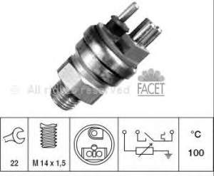 BACB11750016 Bapmic sensor de temperatura do fluido de esfriamento (de ativação de ventilador do radiador)