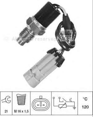 7775235 Fiat/Alfa/Lancia sensor de temperatura do fluido de esfriamento