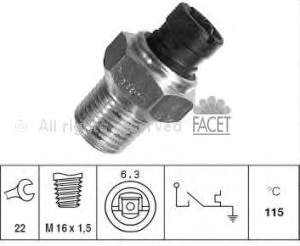 5984452 Fiat/Alfa/Lancia sensor de temperatura do fluido de esfriamento