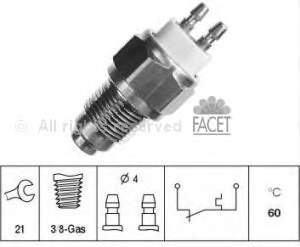 74071 Facet sensor de temperatura do fluido de esfriamento (de ativação de ventilador do radiador)