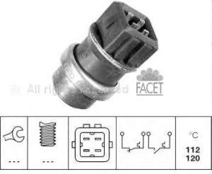 E53-4497 Sato Tech sensor de temperatura do fluido de esfriamento (de ativação de ventilador do radiador)