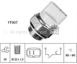 3079594811 VAG sensor de temperatura do fluido de esfriamento (de ativação de ventilador do radiador)