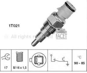 94840250 General Motors sensor de temperatura do fluido de esfriamento (de ativação de ventilador do radiador)