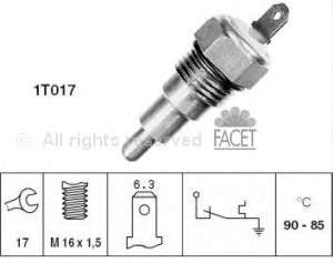 BJ0118840 Mazda sensor de temperatura do fluido de esfriamento (de ativação de ventilador do radiador)