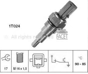 TS92 Standard sensor de temperatura do fluido de esfriamento