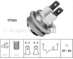 BHM7282 Rover sensor de temperatura do fluido de esfriamento (de ativação de ventilador do radiador)