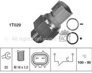 Sensor de temperatura do fluido de esfriamento (de ativação de ventilador do radiador) 1768060B10 Suzuki