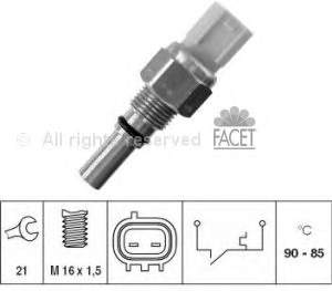 KR223 Sankei sensor de temperatura do fluido de esfriamento (de ativação de ventilador do radiador)