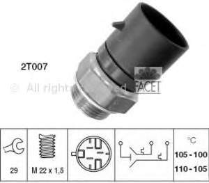 SNB673 Lucas sensor de temperatura do fluido de esfriamento (de ativação de ventilador do radiador)