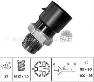 3463730 Volvo sensor de temperatura do fluido de esfriamento (de ativação de ventilador do radiador)