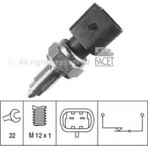 76066 Facet sensor de ativação das luzes de marcha à ré