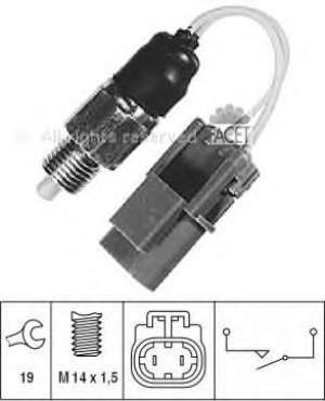 76115 Facet sensor de ativação das luzes de marcha à ré