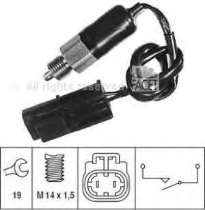 Sensor de ativação das luzes de marcha à ré para Nissan Sunny (Y10)