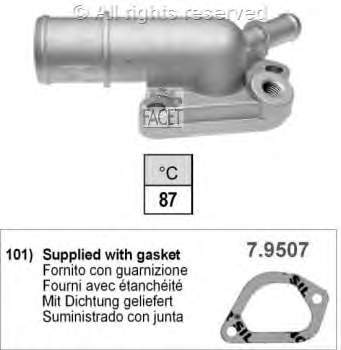 78159 Facet caixa do termostato