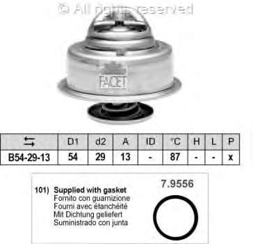 114087310 HELLA termostato