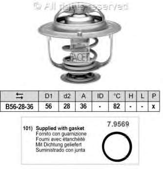 9061603093 Toyota termostato