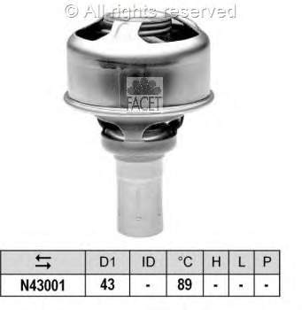 345-88K Motorad termostato