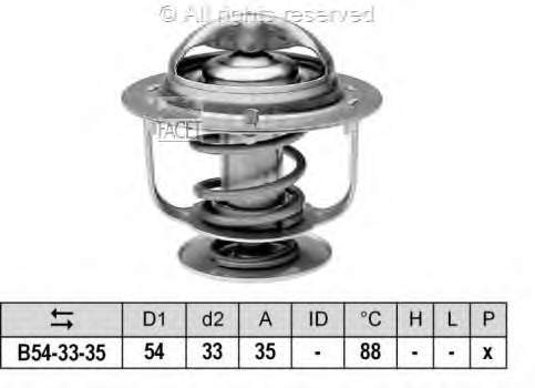 78248S Facet termostato