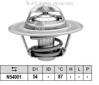 7.8268S Facet termostato