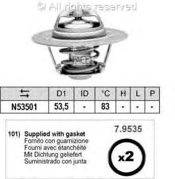 78293 Facet termostato