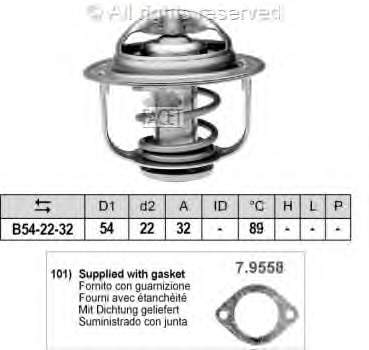 7.8298 Facet termostato